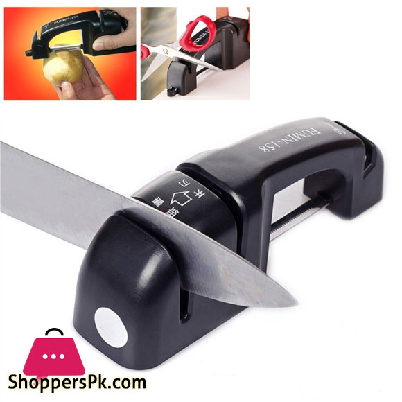 FuMin Global BLACK Worlds Best Knife Sharpener Brand New Genuine UK Stock