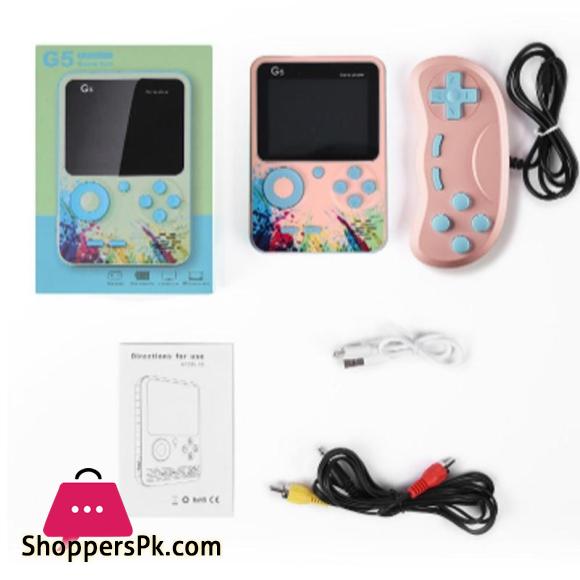 new Coolbaby G5 Mini TV Portable Classic Handheld Retro Video Game Console Built-in 500 Game 3.0Inch Players Screen