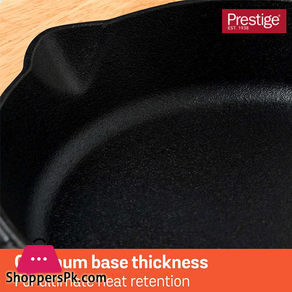Prestige Meyer Skillet Pan Cast Iron FRYPAN Fry Pan 26CM - MY48494
