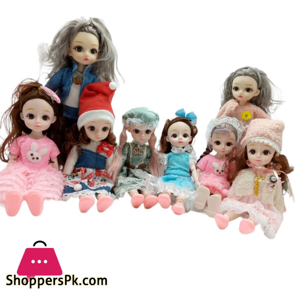 Super cute 30cm Barbie doll girl princess dress up toy bjd doll Ye Luoli birthday gift anak patung barbie doll toys girl