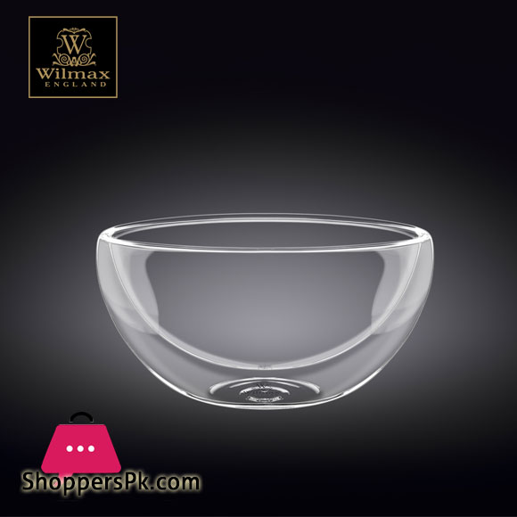 Wilmax Thermoglass Double Wall Bowl 7 FL OZ 200 ML - WL-888789-A