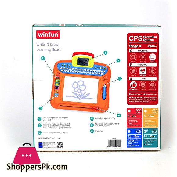 winfun Write N Draw Learning Board - 2258