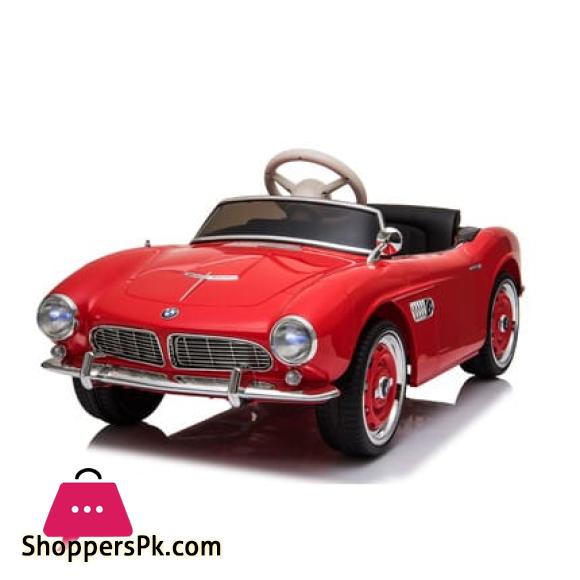 12V BMW 507 Licensed Electric Kids Ride On Retro Car RC w/Music & Lights