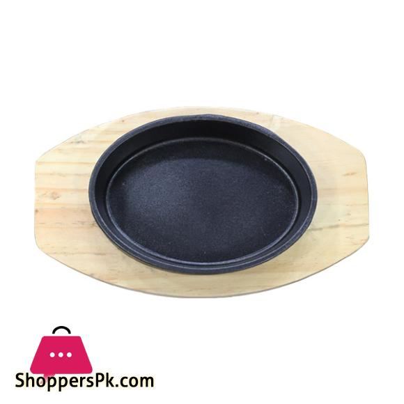 Cast Iron New Deep Sizzler Plate Large 7 Inch - S0014