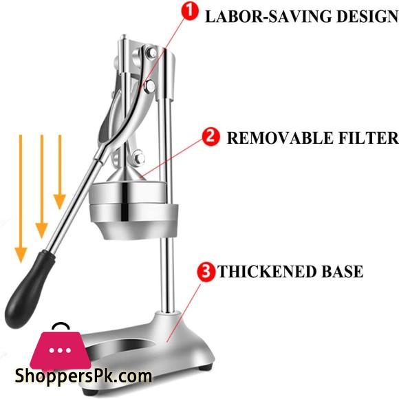Commercial Manual Juicer Hand Press Citrus Juicer Extractor Pomegranate Orange Lime Lemon Squeezer Fruit Juicer Machine