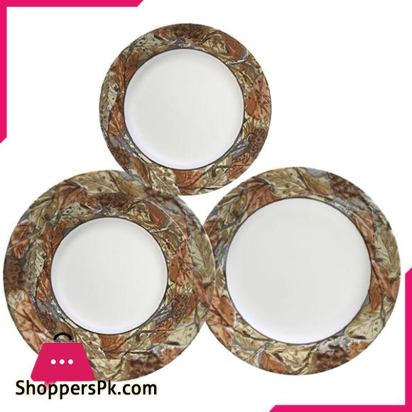 Corelle 18 Pcs Set Woodland Leaves