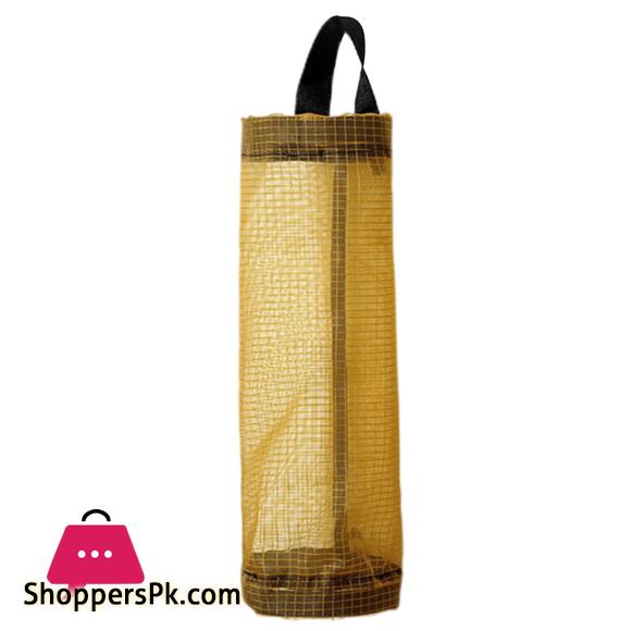 Garbage Bag Storage Bag Cylinder Scratch-proof Nylon Plastic Bags Dispenser Organizer for Kitchen