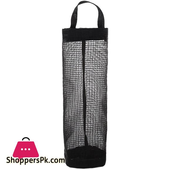 Garbage Bag Storage Bag Cylinder Scratch-proof Nylon Plastic Bags Dispenser Organizer for Kitchen