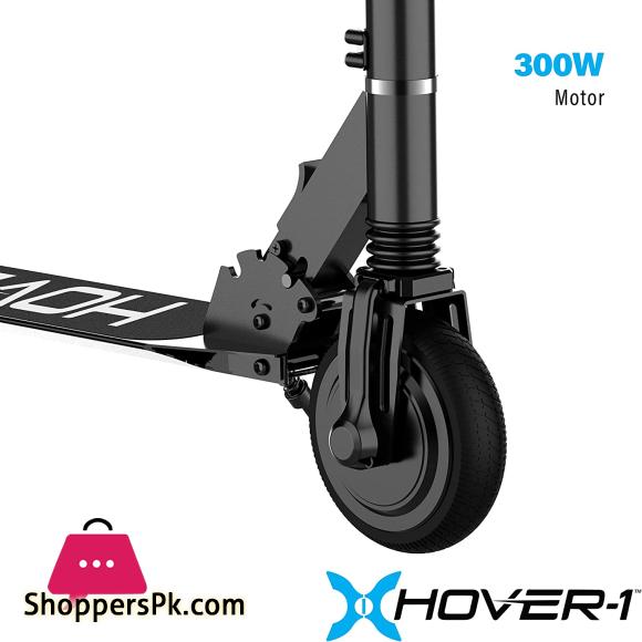 Hover-1 Rally Electric Scooter LCD Display 6.5 Inch High-Grip Tires 220LB Max Weight Cert & Tested - Safe for Kids Teens & Adults