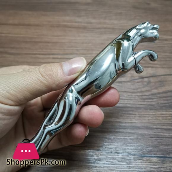Jaguar Shape Metal Lighter Cheetah Ornament Gift for Men Smoking Accessories