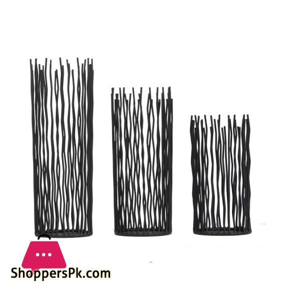 Nordic Rod Iron Candle Holders Table Vases Europe Modern Centro De Mesa Tealight Holder Large Length - 12 Inch