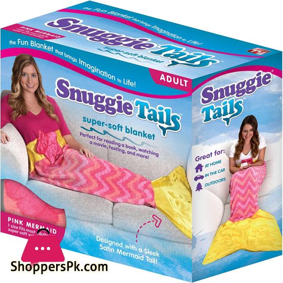 Snuggie Tails Mermaid Blanket For Adults