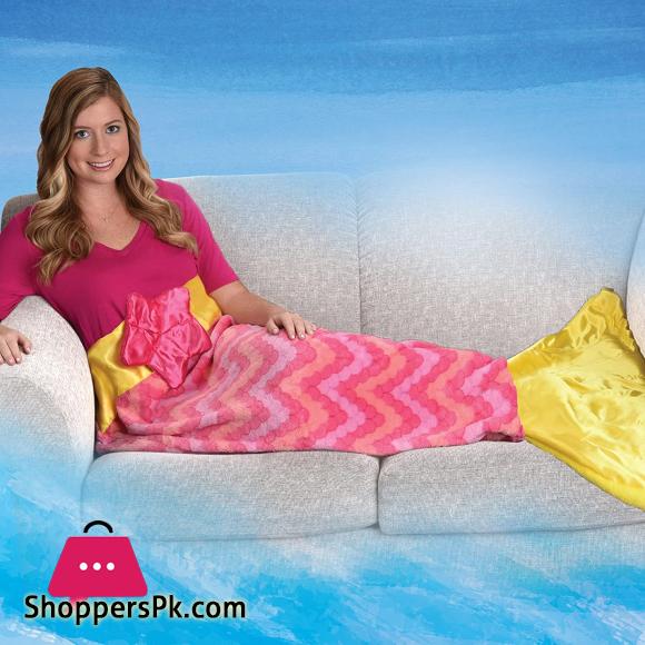 Snuggie Tails Mermaid Blanket For Adults