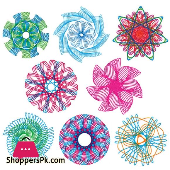 Spirograph Drawing toys set Interlocking Gears & Wheels Drawing Accessories Creative Educational Toy For children