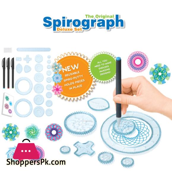 Spirograph Drawing toys set Interlocking Gears & Wheels Drawing Accessories Creative Educational Toy For children