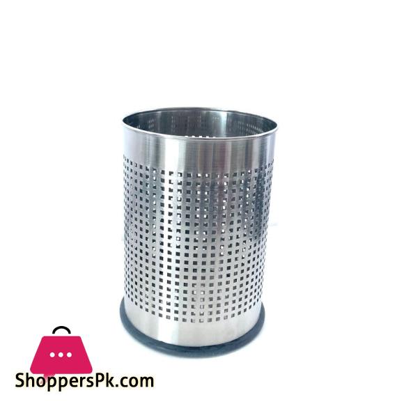 Stainless Steel Waste Basket Small