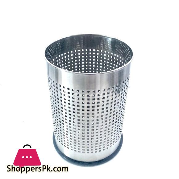 Stainless Steel Waste Basket Small