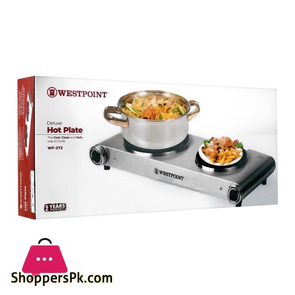 WestPoint Deluxe Double Hot Plate WF-272