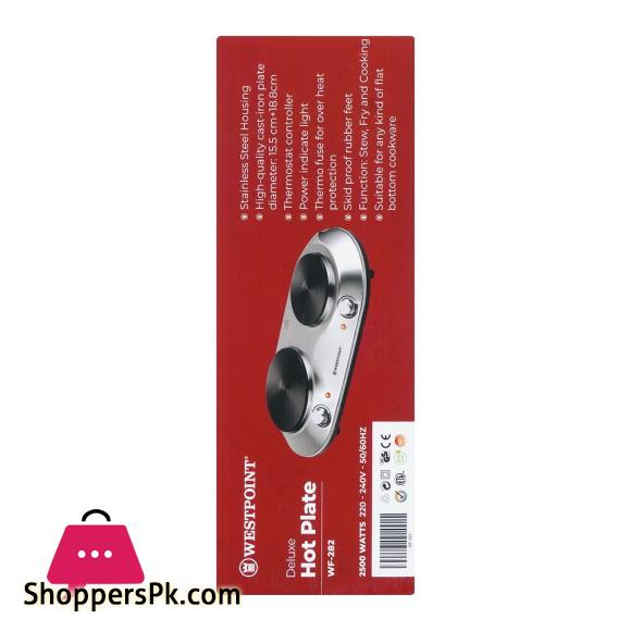 WestPoint Deluxe Hot Plate, WF-282