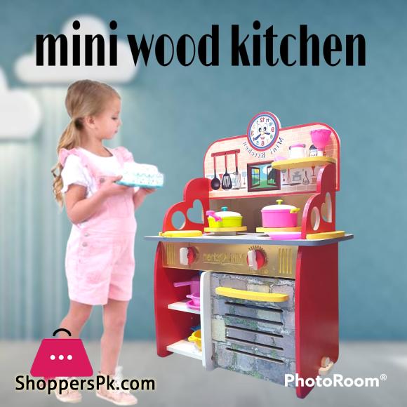 Wooden Kitchen Set 32 Pcs