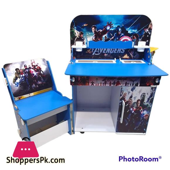 Wooden Portable kids Study Table Chair Set DX711