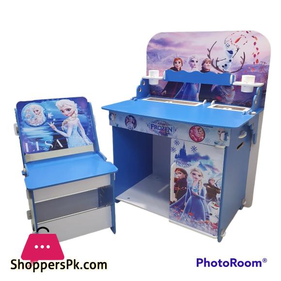 Wooden Portable kids Study Table Chair Set DX711