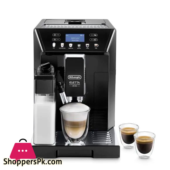 Delonghi Automatic Coffee Makers Elected Cappuccino Evo ECAM46.860.B