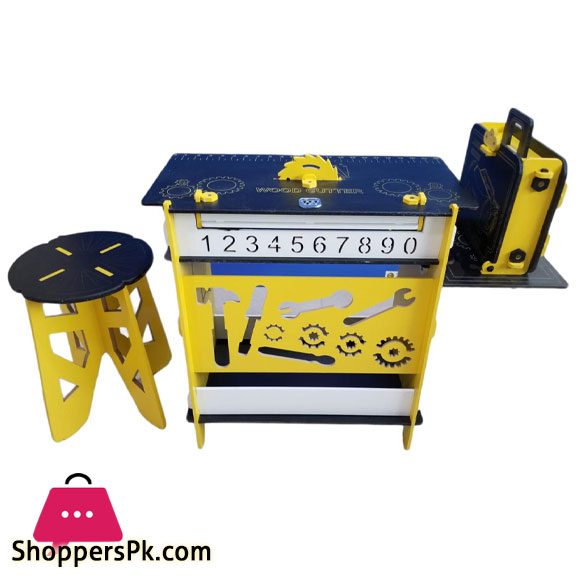 Kids Portable Wooden Tool Set Kids Wooden Table Set