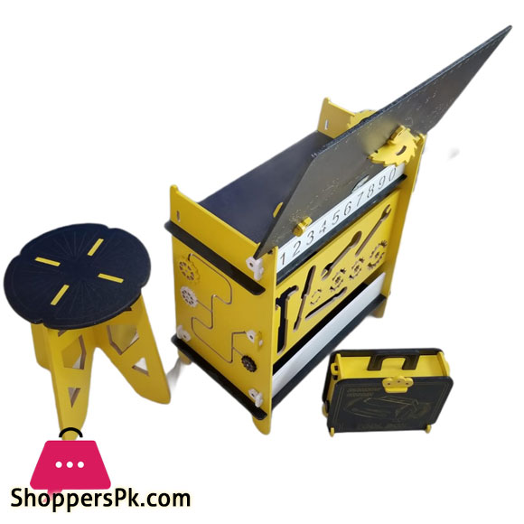 Kids Portable Wooden Tool Set Kids Wooden Table Set