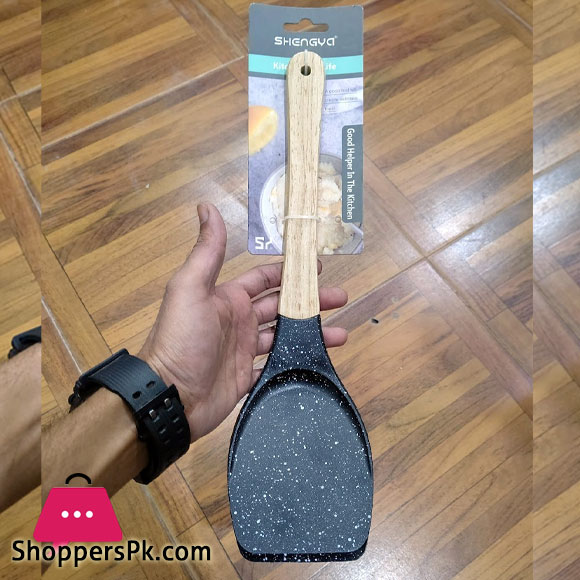 Shengya High Quality Non-Stick Slotted Turner Cooking Spoon