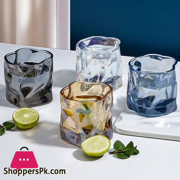 Shining Crystal OLD FASHIONED Tumblers 280Ml Capacity Set of 4