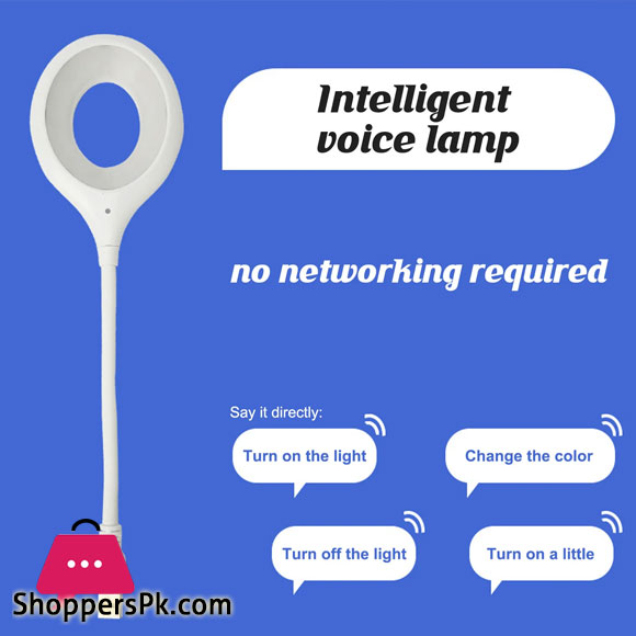 Smart Voice Light USB Table Lamps Home Night Light Led Light