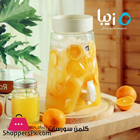 Ziba Sazan Plastic Dispenser 4.5 Litre Iran Made