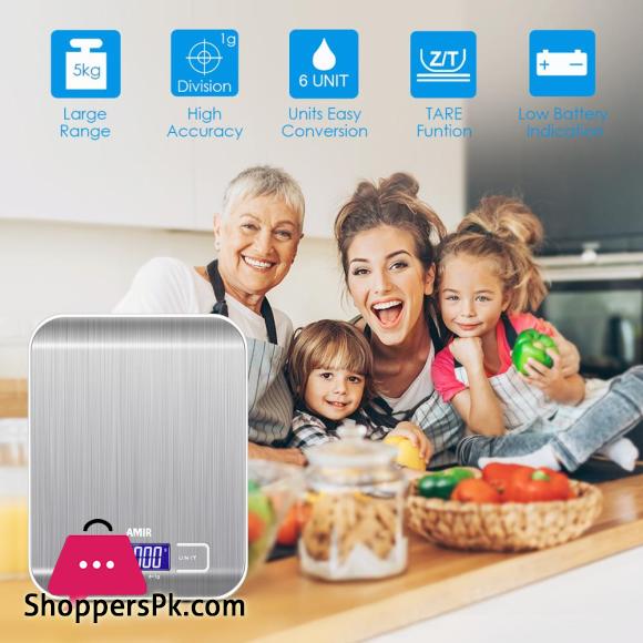 1g to 10kg Food Coffee Scale With Timer Portable Electronic Digital Kitchen Scale High Precision LCD Electronic Scales