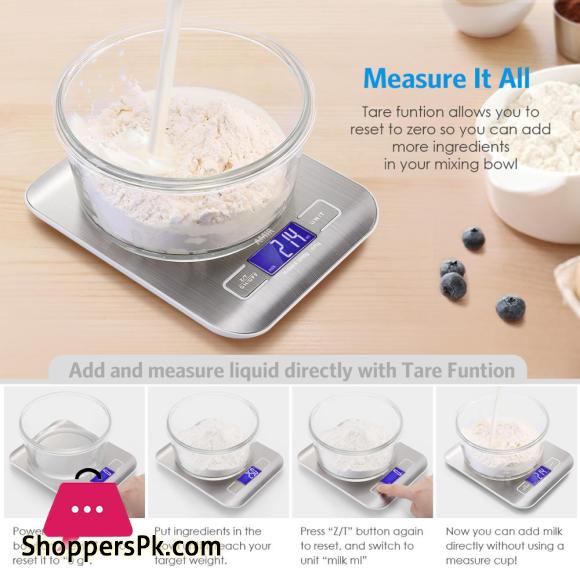 1g to 10kg Food Coffee Scale With Timer Portable Electronic Digital Kitchen Scale High Precision LCD Electronic Scales