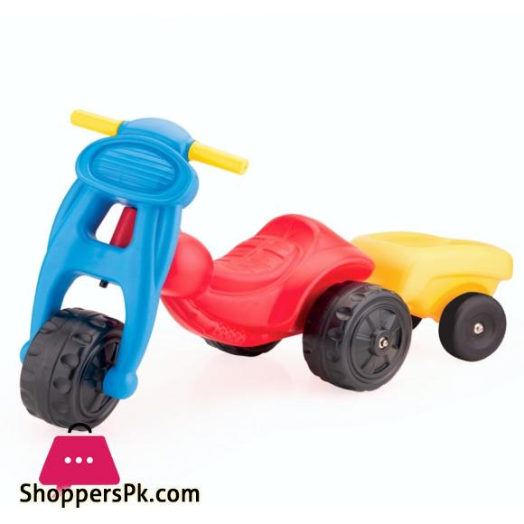 2 In 1 Dolu Ride on Trike