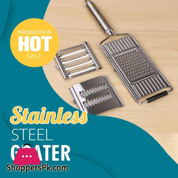 3-in-1 Multi-Purpose Vegetable Slicer Stainless Steel Fruit Potato Peeler Grater Shredders Food Chopper Cutter Kitchen Tools