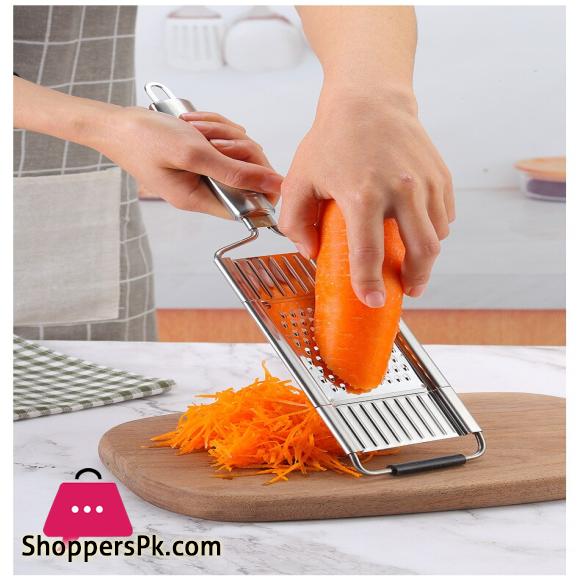 3-in-1 Multi-Purpose Vegetable Slicer Stainless Steel Fruit Potato Peeler Grater Shredders Food Chopper Cutter Kitchen Tools