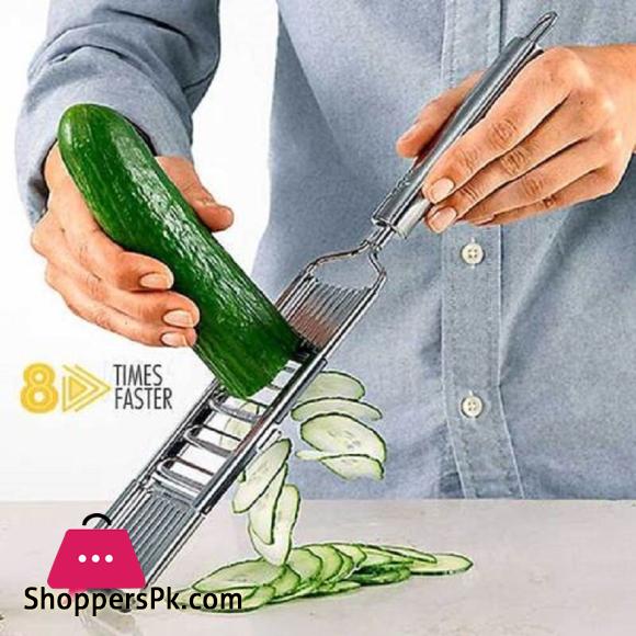 3-in-1 Multi-Purpose Vegetable Slicer Stainless Steel Fruit Potato Peeler Grater Shredders Food Chopper Cutter Kitchen Tools