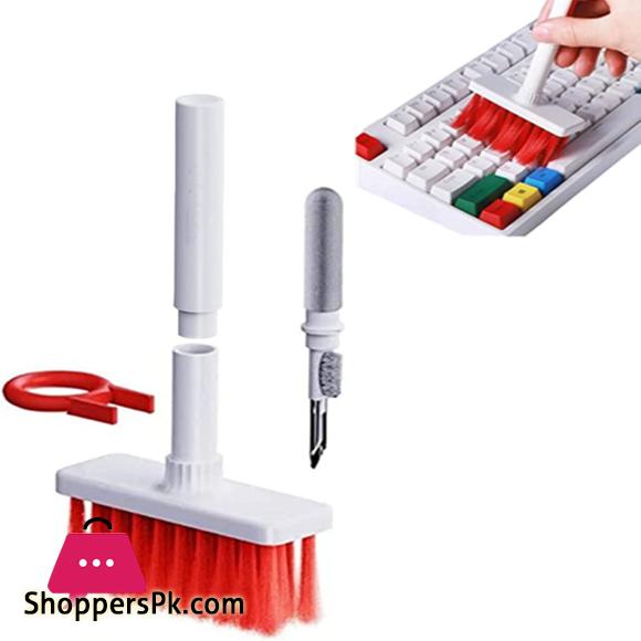 5 in 1 Keyboard Cleaning Brush Kit Computer Cleaning Brush Keyboard Brush for PC Laptop Headphones and Airpods