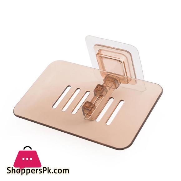 Acrylic Bathroom Shower Soap Box Dish Storage Plate Tray Holder Case Soap Holder