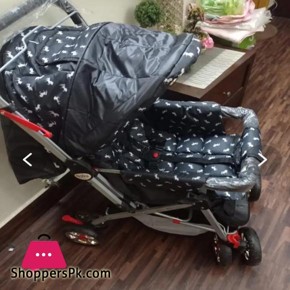 Amazing Baby Foldable Baby Stroller Pram Spacious and Comfortable Strong and Steady