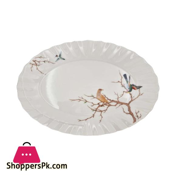 Angela Ceramic Bird Single Plate 12 Inch BRD248