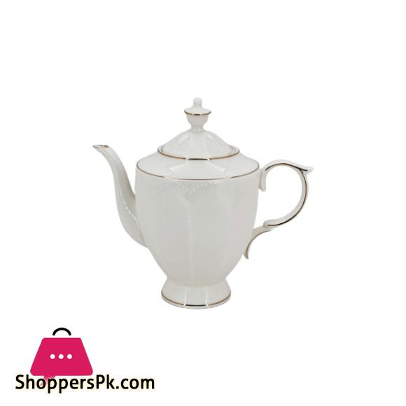 Angela Ceramic White Tea Kettle - GL222