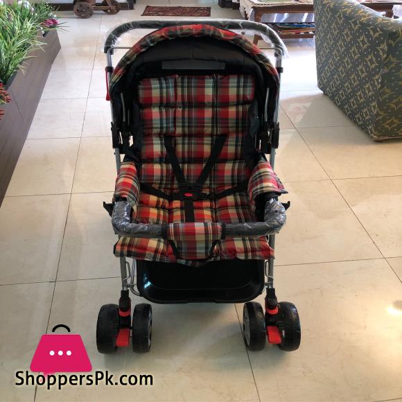 Baby Pram 8 Wheels Baby Stroller Set Adjustable For Newborn Two Side Handle And Foldable