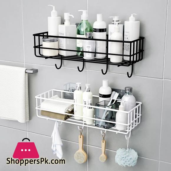 Multipurpose Kitchen Organizer Bathroom Shelves Hanging Shampoo Warehouse Rack