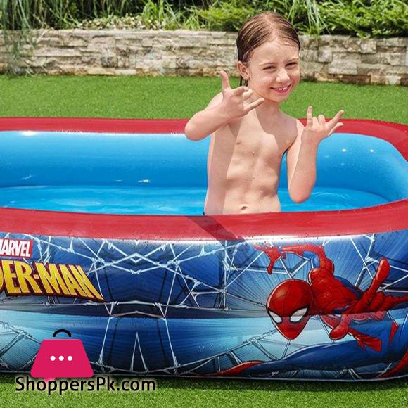 Bestway Spider Man Play Pool 201X150X51CM - 98011
