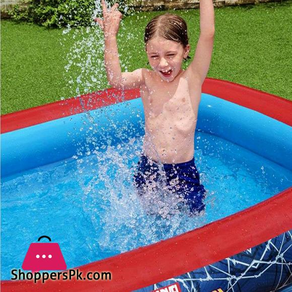 Bestway Spider Man Play Pool 201X150X51CM - 98011