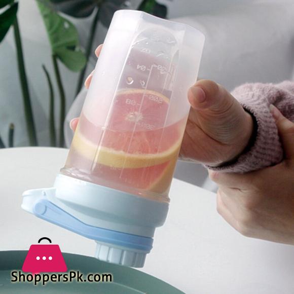 Creative Shake Bottle Plastic Sports Bottles Protein Powder Mixing Outdoor Water Bottle BPA FREE Shaker Bottle 500ML