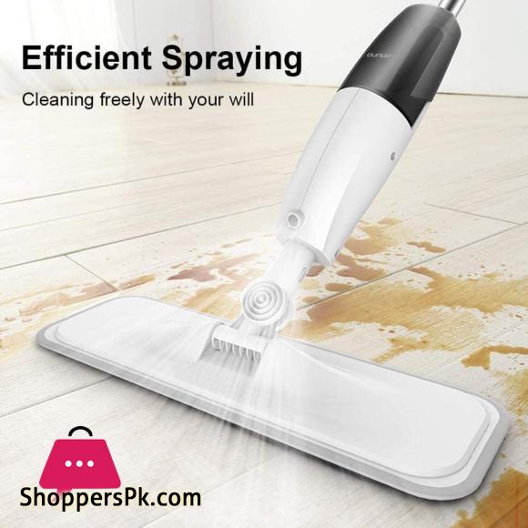 Deerma TB500 Spray Mop 360 Xiaomi Eco-System Floors with Polish Water Mop with Carbon Fiber Dust Collector Excellent in Home Cleaning